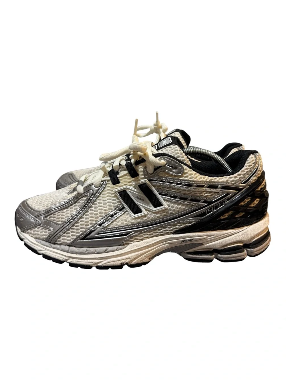 New Balance 1906R Silver Metallic Black Running Shoes Men’s Sz 11.5 - Picture 4 of 8